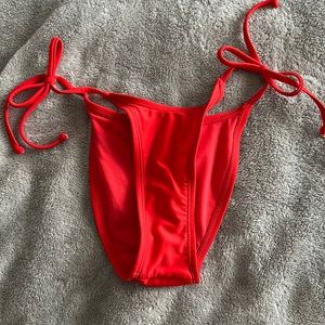 red bikini bottom from target small